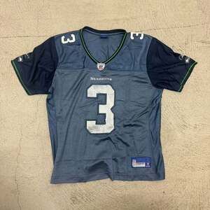 Reebok Seattle Seahawks Brown #3 NFL Jersey